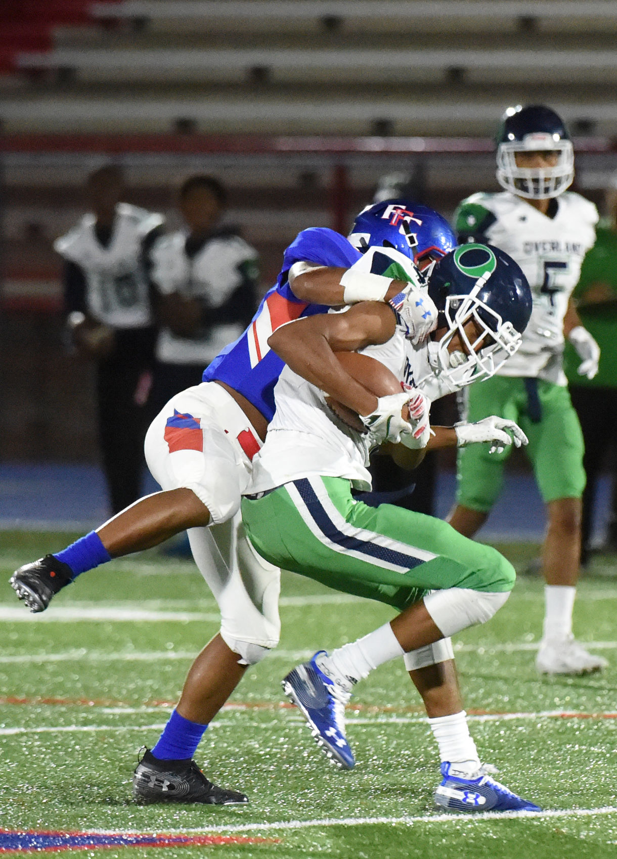 PHOTOS: Fountain-Fort Carson Trojans (21) Overland Trailblazers (29)